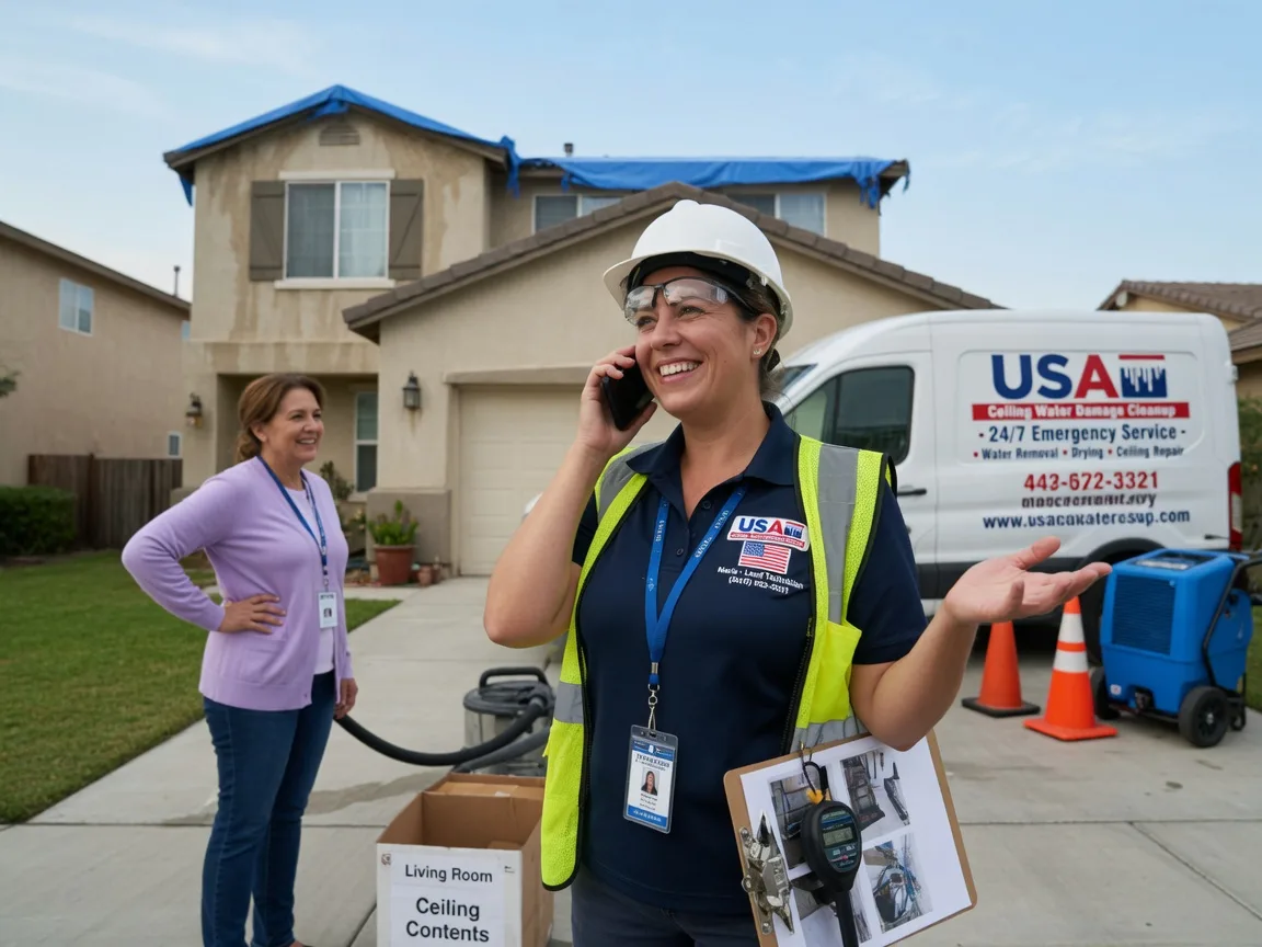 Ceiling Water Damage Restoration Walnut, CA FAQs